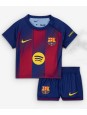 Barcelona Lamine Yamal #10 Domácí dres pro děti 2025-26 Krátký Rukáv (+ trenýrky)
